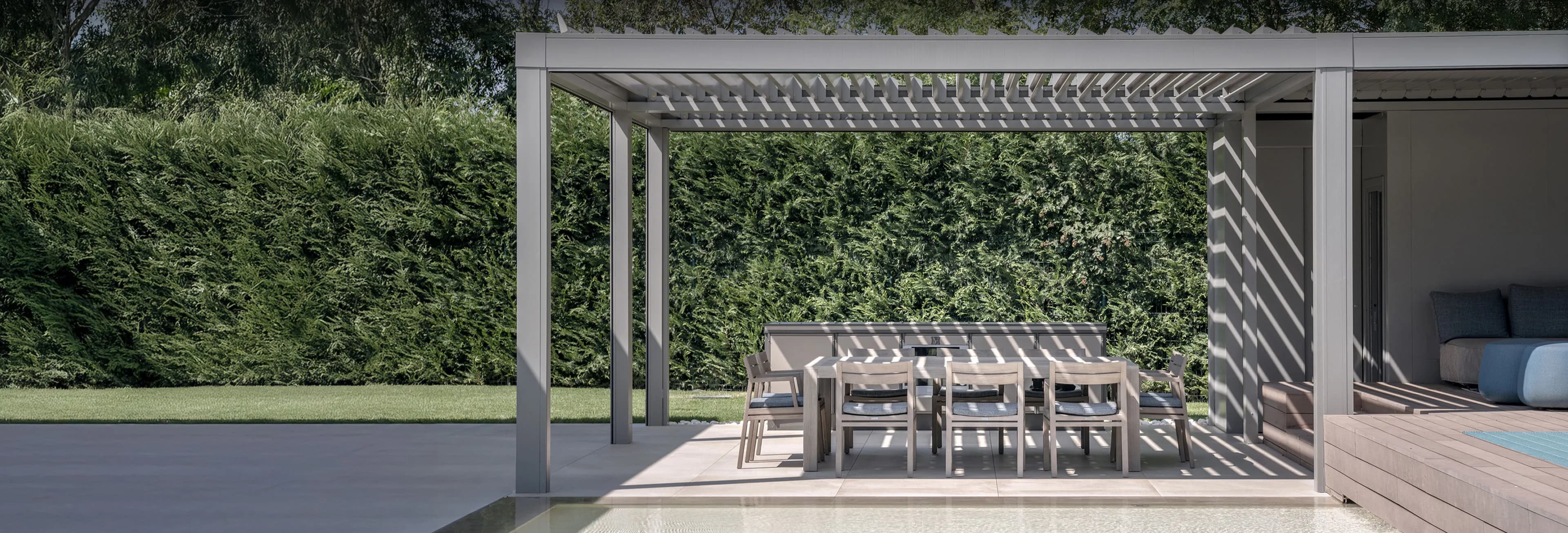 A pergola bioclimática segundo a CN Solutions